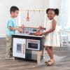 Kidkraft Artisan Island Toddler Play Kitchen, with its wonderfully contemporary design, offers Kids a great opportunity to whip up some pretend meals.
