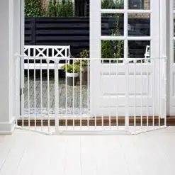 BabyDan Olaf Gate - Wide, safety gate system comprises of individual panels that can be arranged in many ways, to form a Safety Gate that best suits your needs.