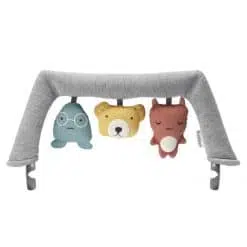 Babybjorn Soft Toy for Bouncer, Soft friends will delight and stimulate your Baby and can be fitted to any Babybjorn Baby Bouncer