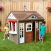 Kidkraft Country Vista Wooden Playhouse is a farmhouse inspired Kids Playhouse that would inspire imaginative play in the outdoors.