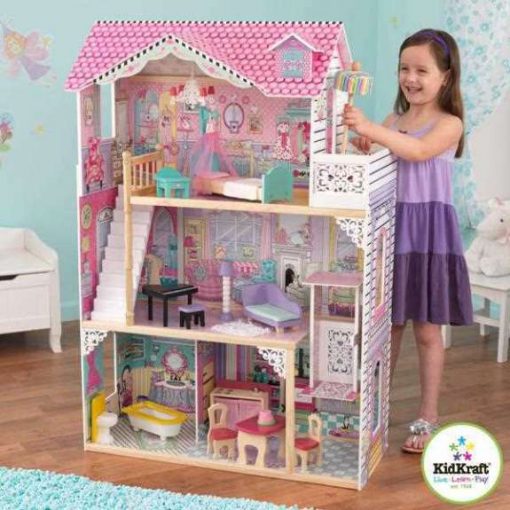 Kidkraft Annabelle Dollhouse is a wonderfully made and fully decorated wooden dolls house, ensuring that playtime will never be dull