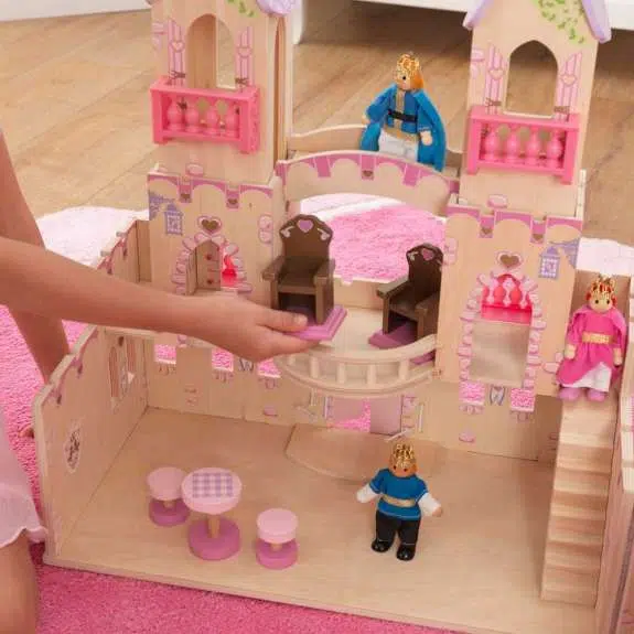 kidkraft wooden castle