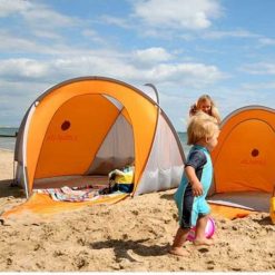 Littlelife Family Beach Shelter with UPF 50 protection, is extremely lightweight, simple to erect and compact in storage