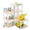 Tidlo General Hospital Playset, with 30 wooden play pieces, would be the perfect setting to nurse your favourite character back to health.