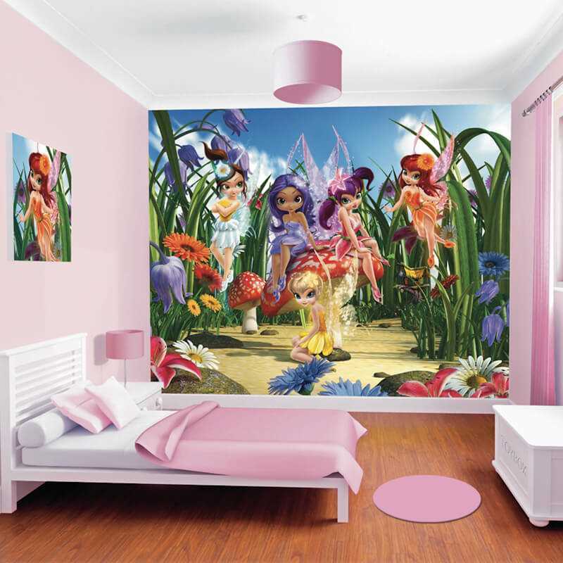 Walltastic Magical Fairies Wall Mural - Little Dreamers