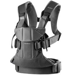 Baby Carrier One by Babybjorn is a ergonomic front and back baby carrier from newborn to 15 kg designed for maxim comfort