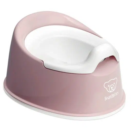 Babybjorn Pink Smart Potty is easy to use and clean with removable insert