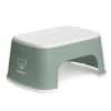 Babybjorn Step Stool Deep Green is safe and sturdy and it has an anti-slip upper surface to prevent your child from falling, even with wet feet.