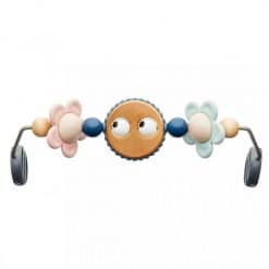 Babybjorn Googly Eyes Wooden Toy for Babysitter, in soft pastel colours features, spinning figures in happy colours make playing in the babysitter more fun.Bouncer