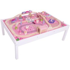 BigJigs Magical Train Set & Table is a raised wooden Play Table and Train Set combination that is sure to delight and inspire young minds in equal measure.