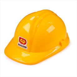 Bigjigs Builders Helmet will allow mini builders to get ready for the construction site with this bright yellow kids hard hat.