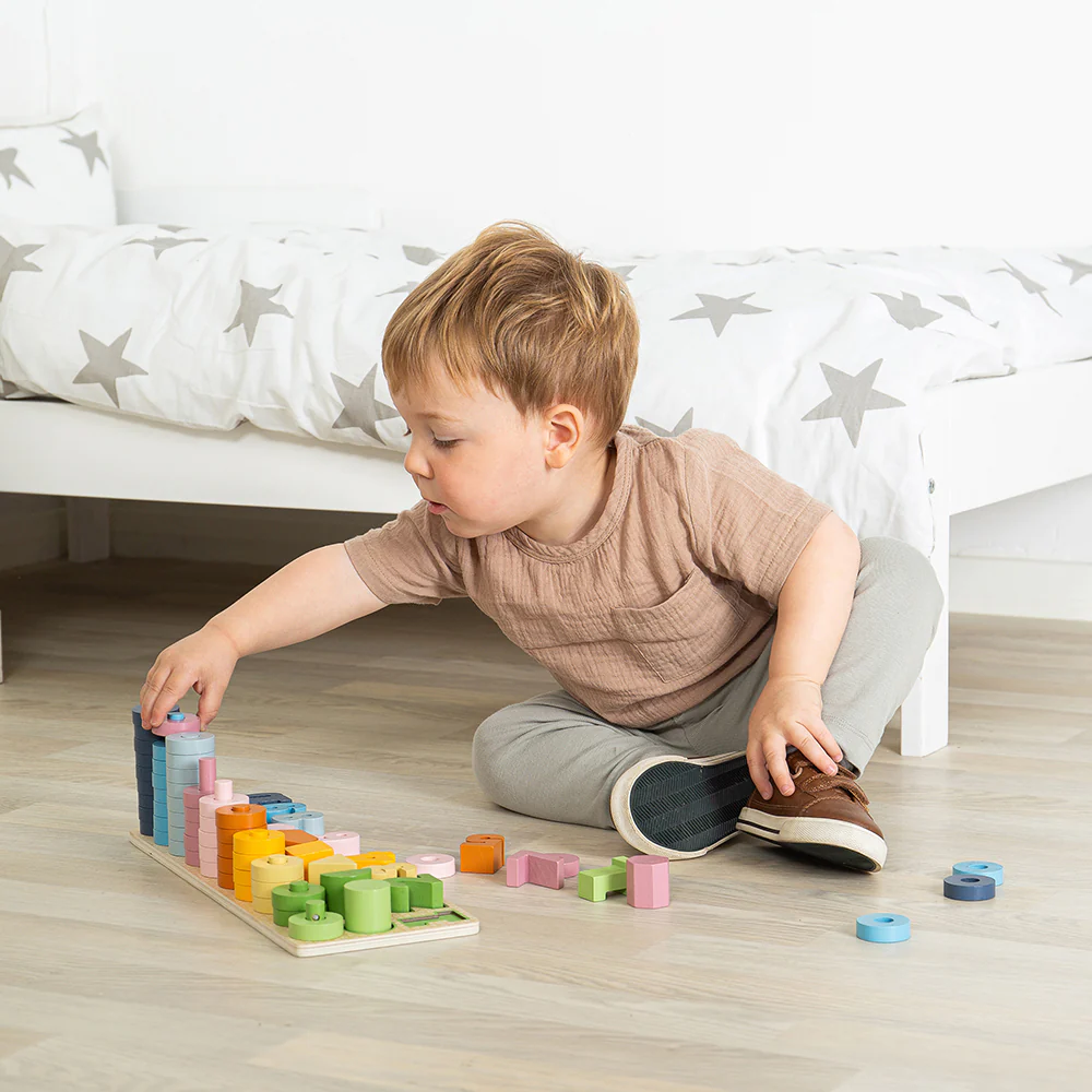 Juguetes Montessori De Silicona Para Bebés De 6 A 12 Meses | Set De 12 Bloques De Construcción Suaves Con Bases De Colores | Mordedor Y Juguete Sensorial