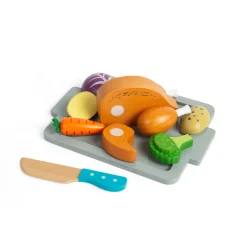 Bigjigs Toys Roast Dinner Set 3