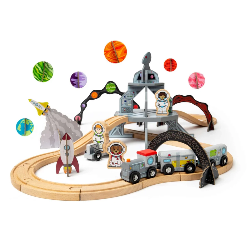 Bigjigs Toys Space Train Set
