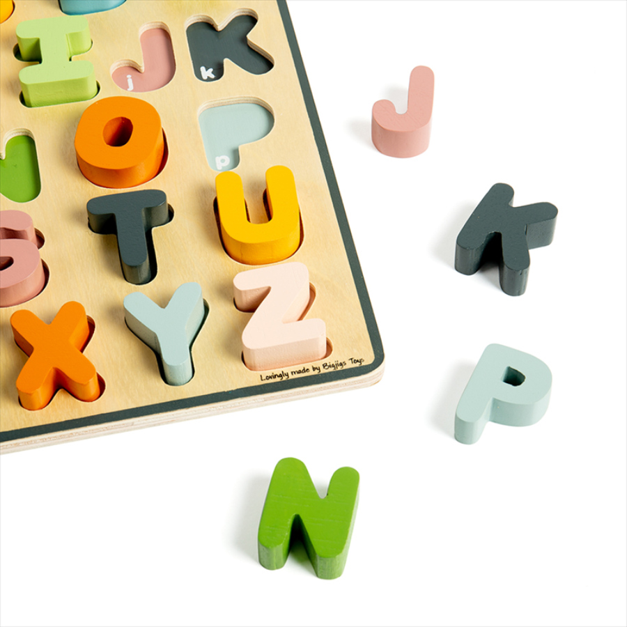 Bigjigs sales alphabet puzzle