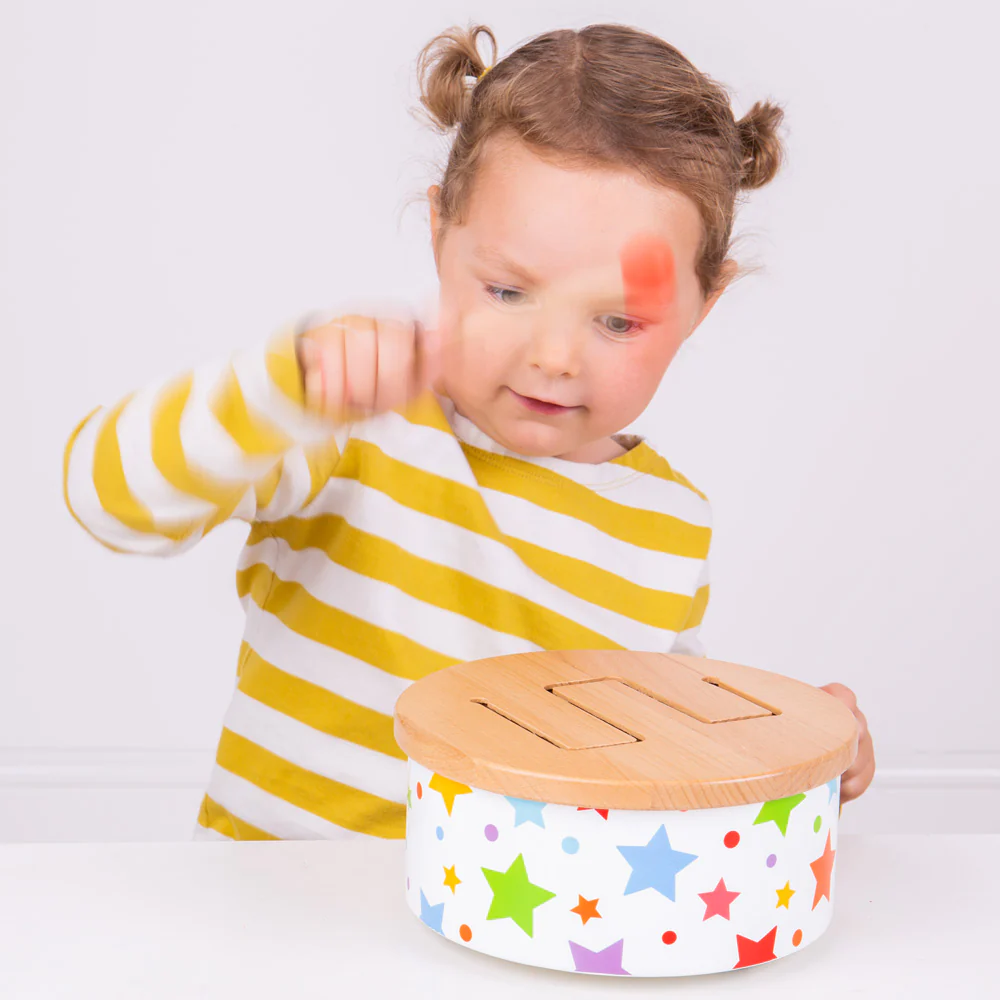 Bigjigs Wooden Drum - Image 4