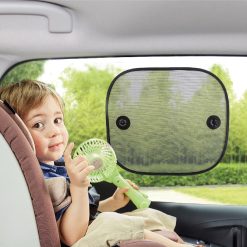 Babydan Car Sun Shades are an easy to use sun protection, that easily fixes to your car window, providing children with protection from the sun's glare.