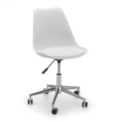 Erika Desk Chair with its super sleek, contemporary look would be equally suitable for home or office. Adjustable seat height between 82 - 91.5 cm