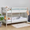 Hoppekids ECO Comfort Bunk Bed Grey is a Nordic designed Kids Bunk manufactured entirely from responsibly sourced FSC Certified Solid Pine Wood.