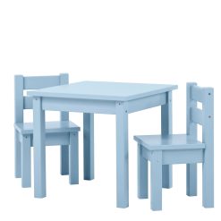 Hoppekids Table & 2 Chairs Set Blue 5