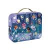 Janod Puzzle Fairies And Waterlilies, a 36 piece jigsaw puzzle, in its pretty little case, easy to transport thanks to its fabric handle