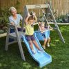 Kidkraft First Play Wooden Swing set is ideal when your child is not quite ready for the big swing sets, suitable for ages 18-36 months