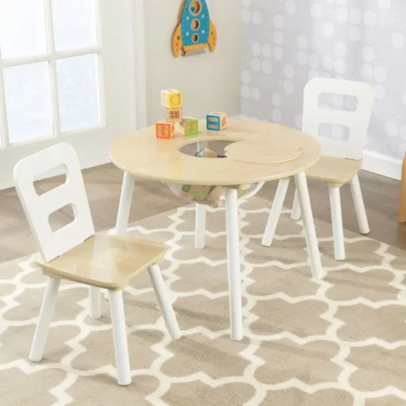 Kidkraft Round Storage Table & Chair Set Little Dreamers