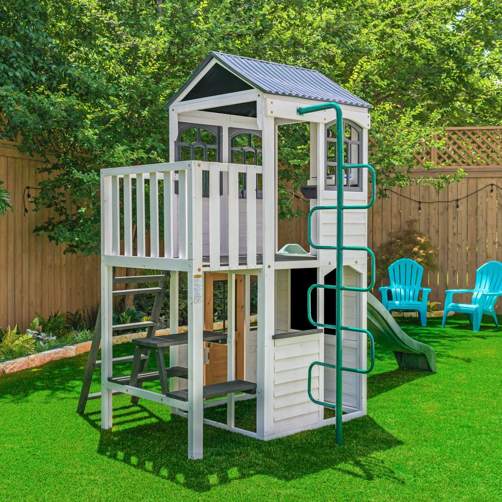 Kidkraft Woodland View Wooden Playhouse Little Dreamers