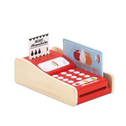 Le Toy Van Card Machine would be a great addition to any Play Shop or Cafe and comes complete with one machine, one receipt and one payment card.