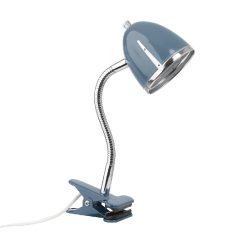 Lifetime Clip-On Light in Blue is a practical and aesthetically pleasing lamp that can be readily clipped onto a bed frame or desk, for studying or reading.