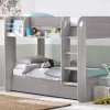 The Mars Bunk Bed Grey Oak is a charming addition to your child's bedroom. This bunk bed offers both style and functionality, providing a fun and space