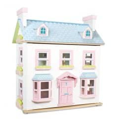Le Toy Van Mayberry Manor Dolls House is a large-sized lovely wooden Dollhouse, featuring opening sash windows with magnetic catch