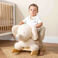 Nattou Teddy Rocker Ecru Elephant 2