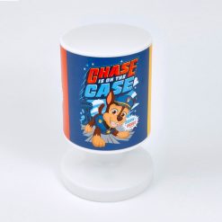 Paw Patrol LED Bedside Lamp would make a great addition to your themed bedroom with its multi-coloured lampshade adorned with Chase and Friends.