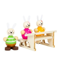 Small Foot Rabbits School Play Set 02