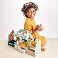 Tenderleaf Bird’s Nest Café a one-stop pretend play wooden Coffee Shop with lots of accessories