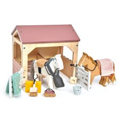 Tenderleaf Toys The Stables is a wonderful wooden play-set and would make for a great addition to any of our  1:12 Scale Doll Houses
