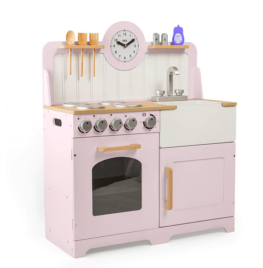 Tidlo Country Play Kitchen Pink Little Dreamers