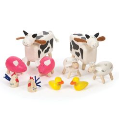 Tidlo Farm Animals are a great way to teach children about farm animals, where they live and the role that they play on the farm.