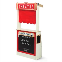 Tidlo Play Shop and Theatre is a wonderfully versatile wooden play set equal to any Child's imagination, changing from a theatre to a shop