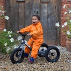 Trybike 2-in-1 Balance Bike in Grey would be the perfect next step for your child as they go from walking to learning how to cycle. Most children will learn how to master a pedal bike within 1 or 2 hours if they are an experienced Trybike rider!