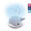 Zazu Light Projector Wally the whale is a multicolour light projector with soothing melodies, with cry sensor and 4 different colour-modes