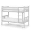 Zodiac Bunk Bed is a simply elegant kids bunk bed, with its gentle curves and a contemporary light grey finish that would be well suited to most kids rooms