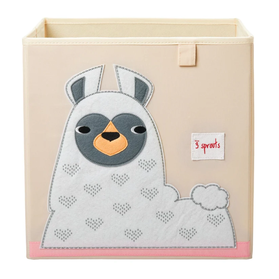This llama Storage Box will allow kids to tidy up in style with this playful and practical storage solution perfect for any child’s room or nursery.