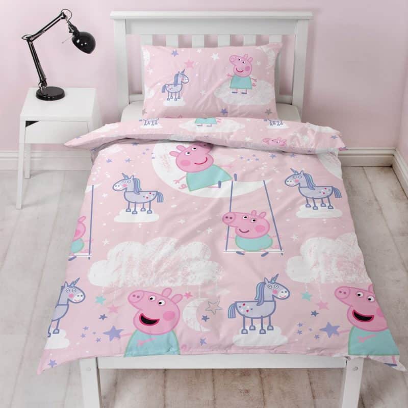 Peppa Pig Single Duvet Set - Stardust - Little Dreamers